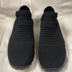 Super Soft Women's Walking Shoes Black Mesh 39